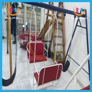 مراجيح حديد واحد كرسي كبير 2ربل سلسلة  6نفر